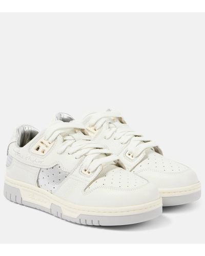 Acne Studios Leather Low-top Trainers - White