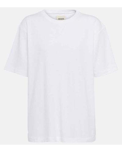 Khaite Mae Cotton Jersey T-shirt - White