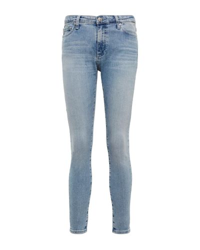 AG Jeans Jeans skinny The Legging Ankle - Blu