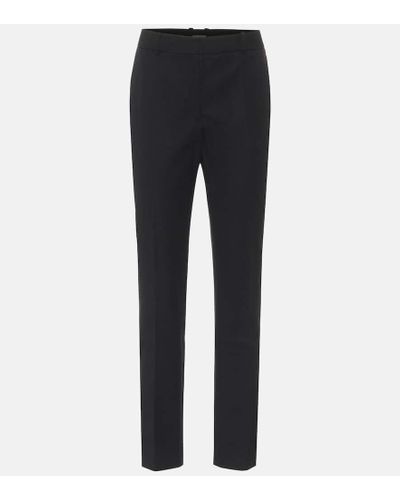 JOSEPH Pantaloni Coleman in misto cotone - Nero