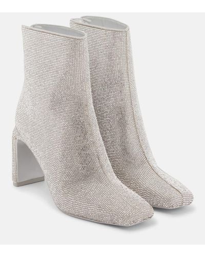 Jonathan Simkhai Kelsey Embellished Ankle Boots - Gray