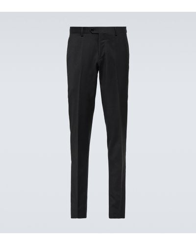 Lardini Wool Trousers - Black