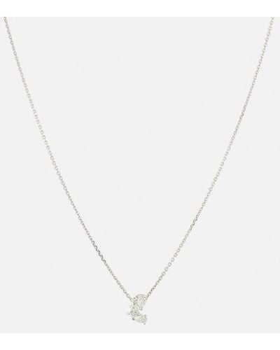 Repossi Collar Serti Sur Vide de oro blanco de 18 ct con diamantes