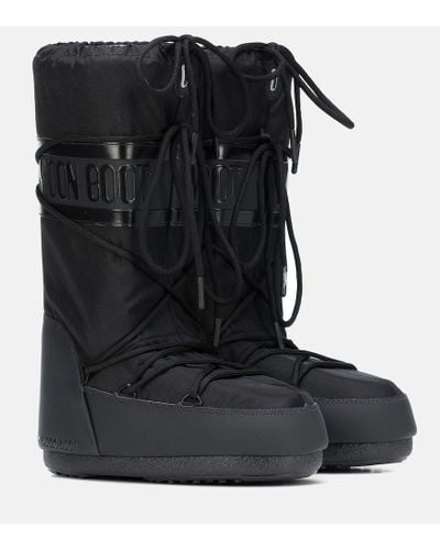 Moon Boot Icon Glance Boots - Black
