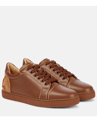 Brown Christian Louboutin Sneakers for Women | Lyst