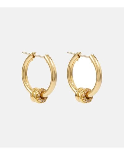 Spinelli Kilcollin Ara 18kt Gold Earrings With White Diamonds - Metallic