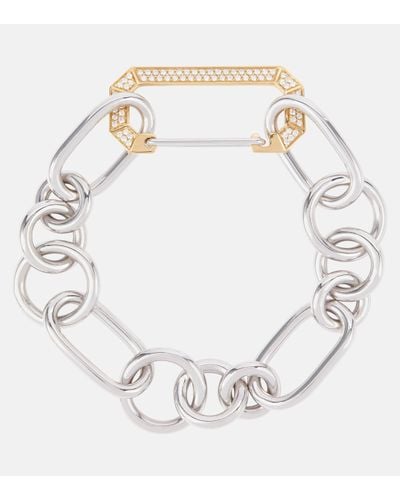Eera Lucy 18kt Gold Bracelet With Diamonds - Metallic