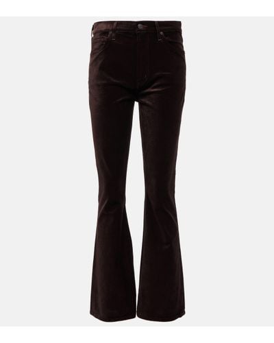 Citizens of Humanity Jean bootcut Lilah a taille haute - Noir