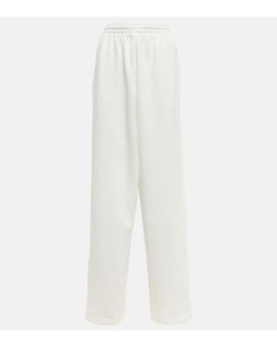 Wardrobe NYC X Hailey Bieber Hb Cotton Fleece Sweatpants - White