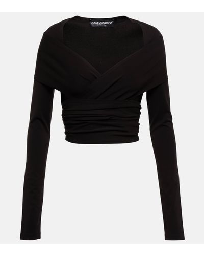 Dolce & Gabbana X Kim – Top a gants - Noir