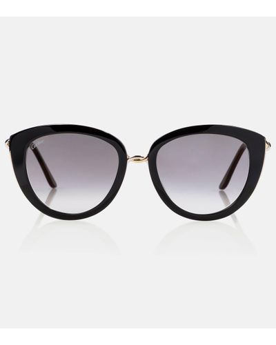 Cartier Trinity De Cartier Sunglasses - Brown