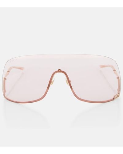 Gucci Oversized Sunglasses - Pink