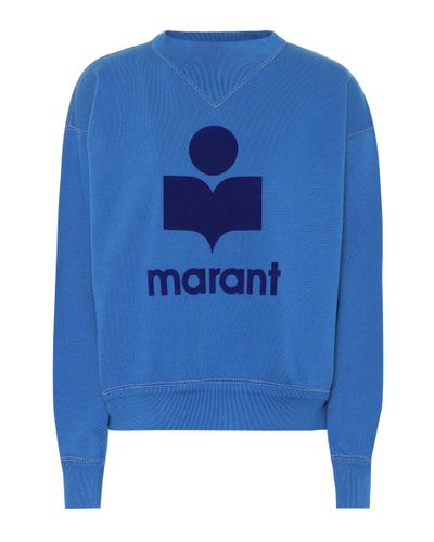 Isabel Marant Sweatshirt Moby - Blau