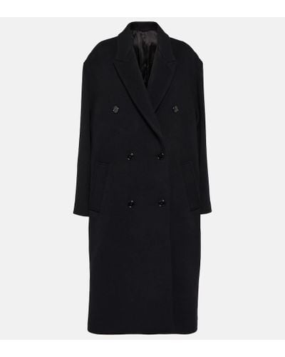 Isabel Marant Theodore Wool-blend Coat - Black