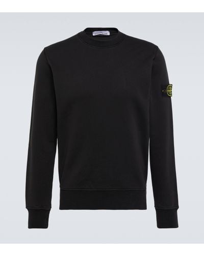 Stone Island Sweatshirt coton - Noir