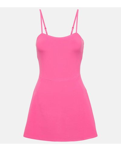 Alo Yoga Alosoft Courtside Tennis Minidress - Pink