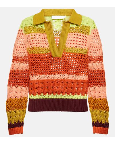 Jonathan Simkhai Otis Crochet Sweater - Multicolor