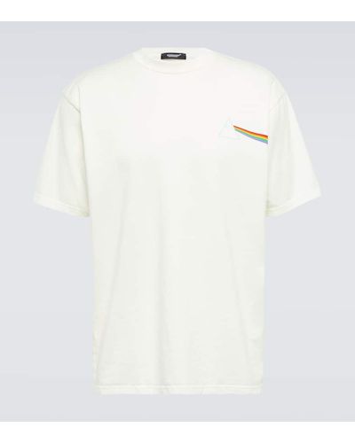 Undercover T-Shirt aus Baumwoll-Jersey - Weiß