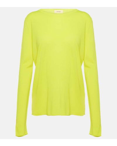 Lisa Yang Alba Cashmere Sweater - Yellow
