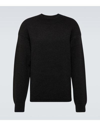 Jacquemus Knit Sweater In Black