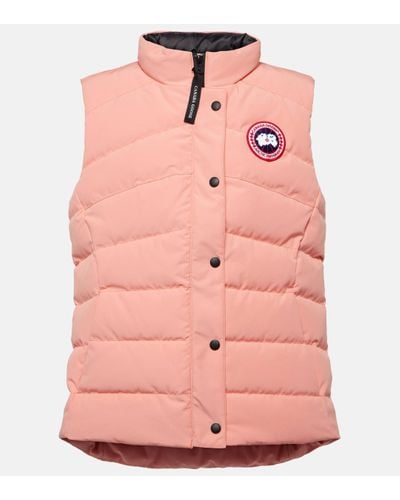 Canada Goose Freestyle Quilted Down Vest - Pink