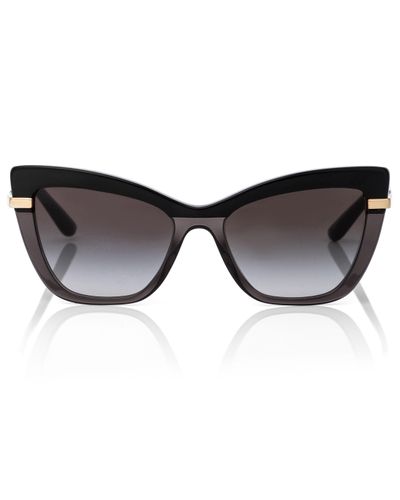 Dolce & Gabbana Cat-Eye-Sonnenbrille - Braun