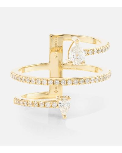PERSÉE Ring Hera aus 18kt Gelbgold mit Diamanten - Mettallic