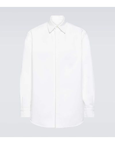 Valentino Camisa de algodon - Blanco