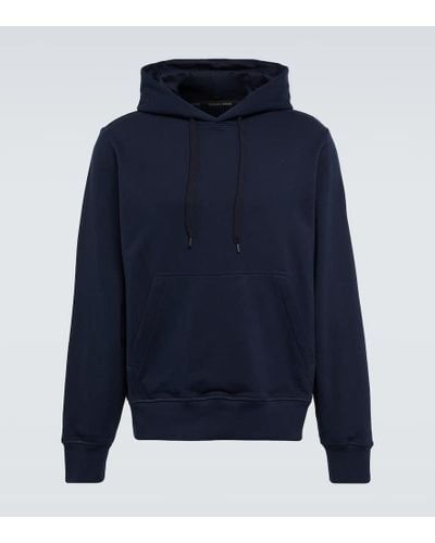 Canada Goose Huron Cotton Jersey Hoodie - Blue