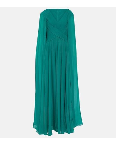 Elie Saab Vestido de fiesta en mezcla de seda - Verde