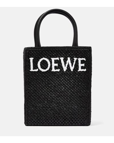 Basket bag tote Loewe White in Wicker - 35972071