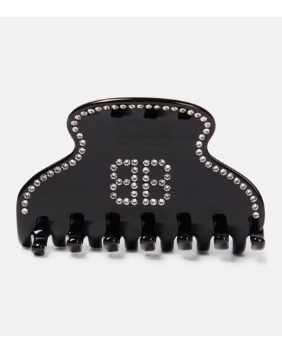 Balenciaga Barrette a ornements Holli BB - Noir