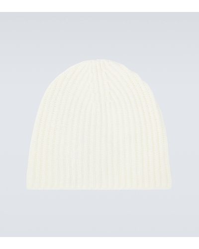 Gabriela Hearst Lutz Cashmere Hat - White
