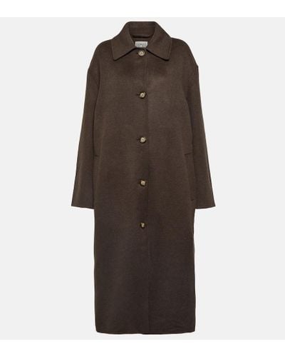 Totême Wool Coat - Brown