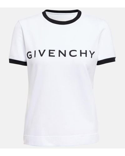 Givenchy T-Shirt aus einem Baumwollgemisch - Weiß