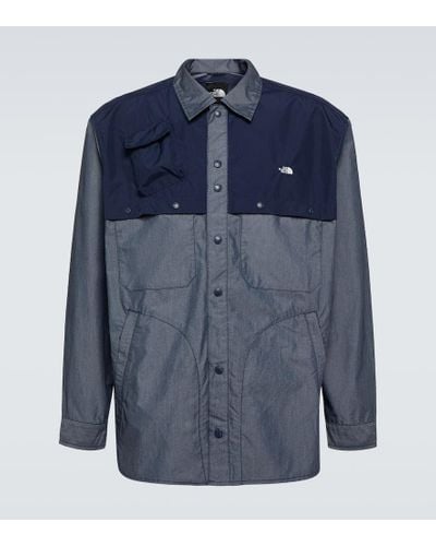 The North Face Camicia di jeans - Blu