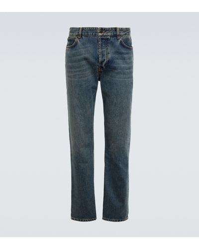 The Row Carlisle Straight-leg Jeans - Blue