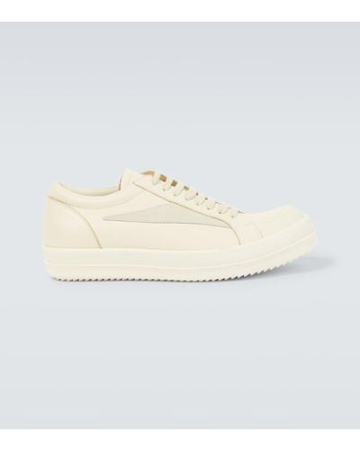 Rick Owens Sneakers Vintage Sneaks in pelle - Bianco
