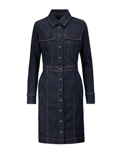 7 For All Mankind Luxe Denim Dress - Blue