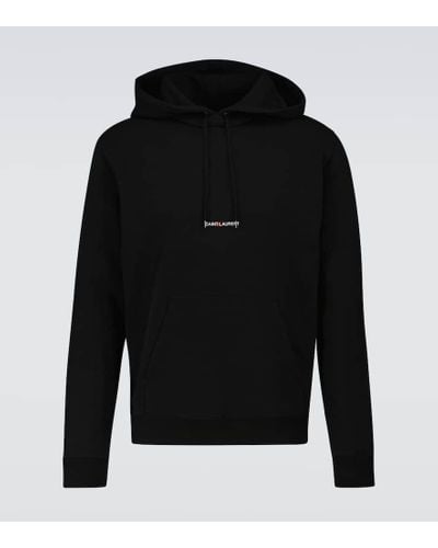 Saint Laurent Rive gauche hoodie - Nero