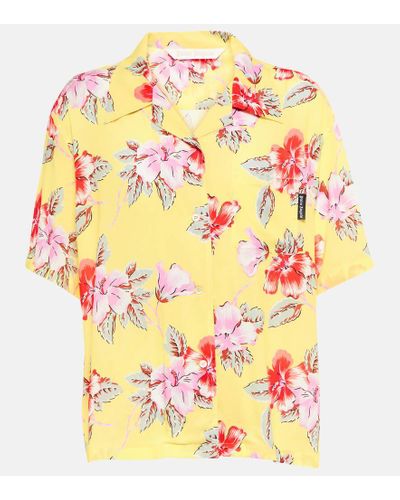 Palm Angels Bedrucktes Hemd - Mehrfarbig