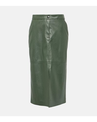 Max Mara Ethel Midi Skirt - Green