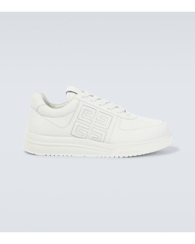 Givenchy G4 Leather Low-top Trainers - White