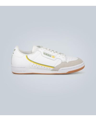 adidas Sneakers Continental 80 aus Leder - Weiß