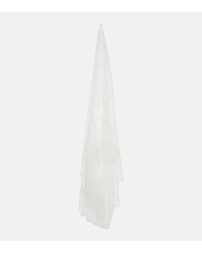 Vivienne Westwood Bridal Absence Of Roses Tulle Veil - White