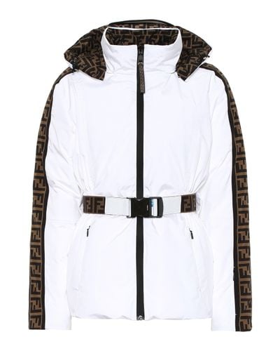 Fendi Reversible Ski Jacket - White