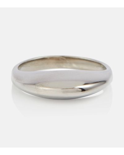 Saint Laurent Brass Ring - Grey
