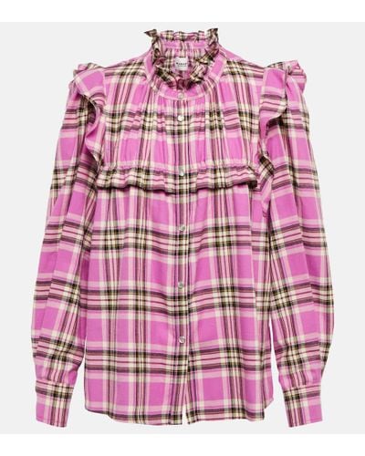 Isabel Marant Hemd Idety aus Baumwolle - Pink