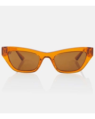 Versace Gafas de sol cat-eye - Marrón
