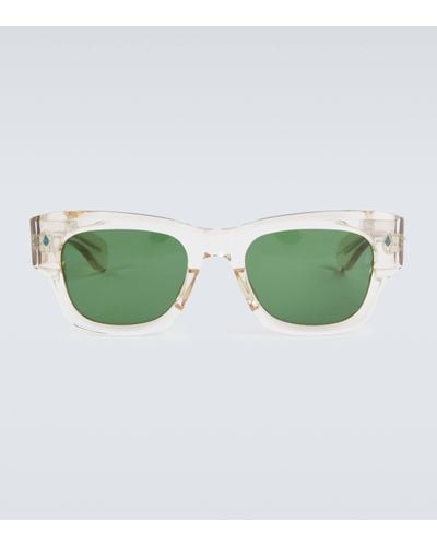 Jacques Marie Mage X Alanui Zuma Square Sunglasses - Green